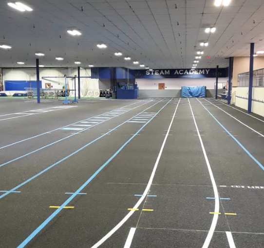 Mason County Schools indoor track, where Highlands’ went February 10, 2024 for their meet.
